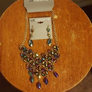 Earrings and Necklace Jewelry Set